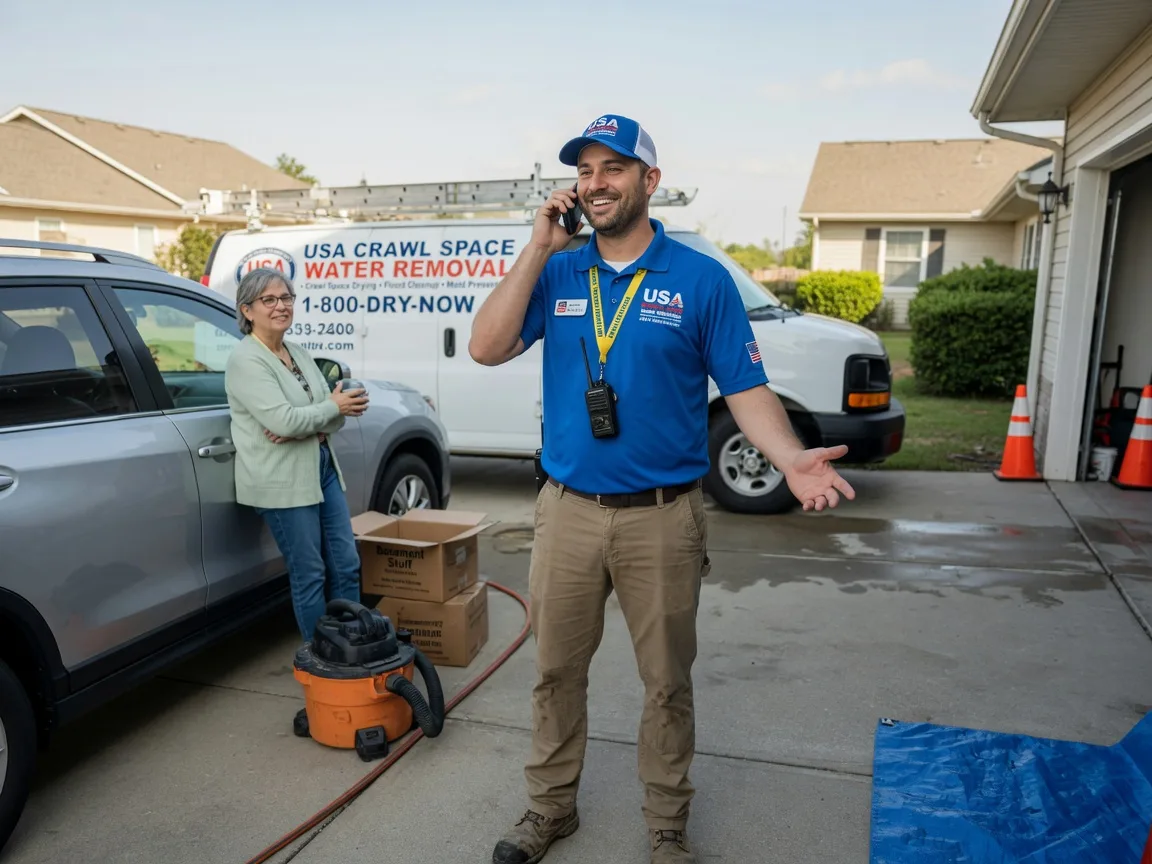 Crawl Space Water Removal Joice, IA FAQs
